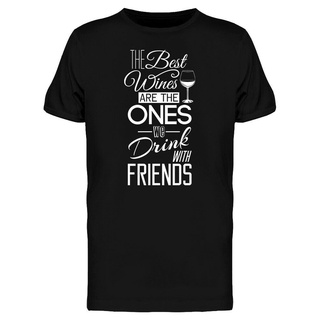 เสื้อยืด พิมพ์ลาย Wine With Friends 2022 แฟชั่นยอดนิยม สําหรับผู้ชายS-5XL