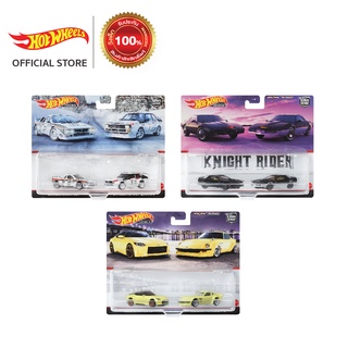 Hot Wheels Premiums Vehicle 2-Packs Assortment Sold as set 3 packs ฮอตวีล รถพรีเมียมแพ็ก 2 คัน ขายยก 3 แพ็กไม่ซ้ำแบบ (HBL96(D) TH)