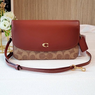 งาน Shop หายากนะคะ COACH C5362 Hayden Crossbody หนังแคนวาส อะไหล่ทอง สวยเรียบหรู ดูแพง สายยาวถอดได้ ปรับได้ค่ะ