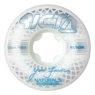 Ricta | 52mm 101a Facchini Reflective Naturals Slim Skateboard Wheels