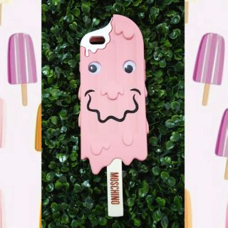 พร้อมส่ง เคสซิลิโคนไอติมMoschino สำหรับไอโฟน6/6s ราคา 170 บาทส่งฟรี