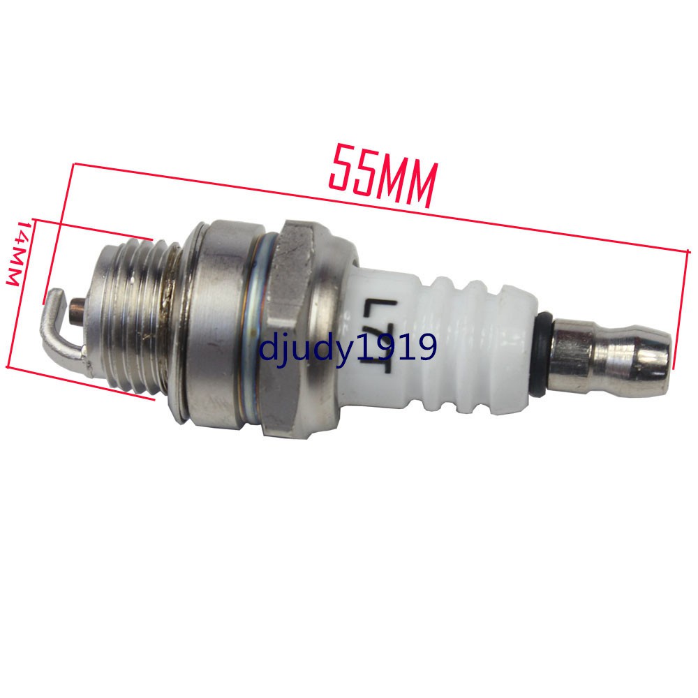 Mini Moto Kids Motocross Pocket Bike Quad Chainsaw Spark Plug L7T