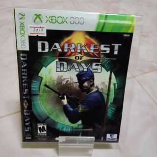 แผ่นเกมส์เอ็กบ็อกซ์ Xbox 360 Darkest Of Days