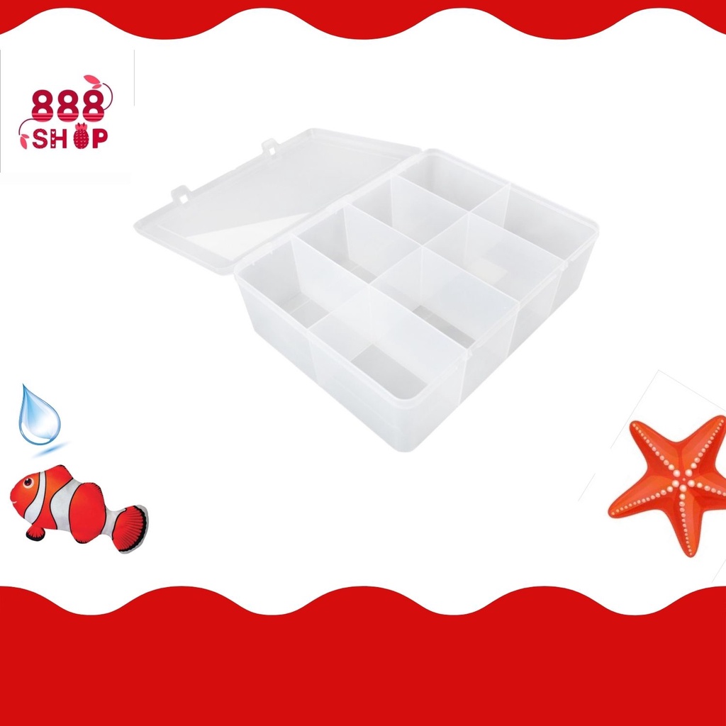 กล่องเหลี่ยม 8 ช่อง No.TFL-008