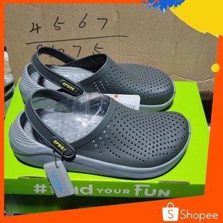 รองเท้าแตะลำลอง แฟชั่น สไตล์ Crocs LiteRide Clog สุดฮิต น้ำหนักเบา ใส่สบาย