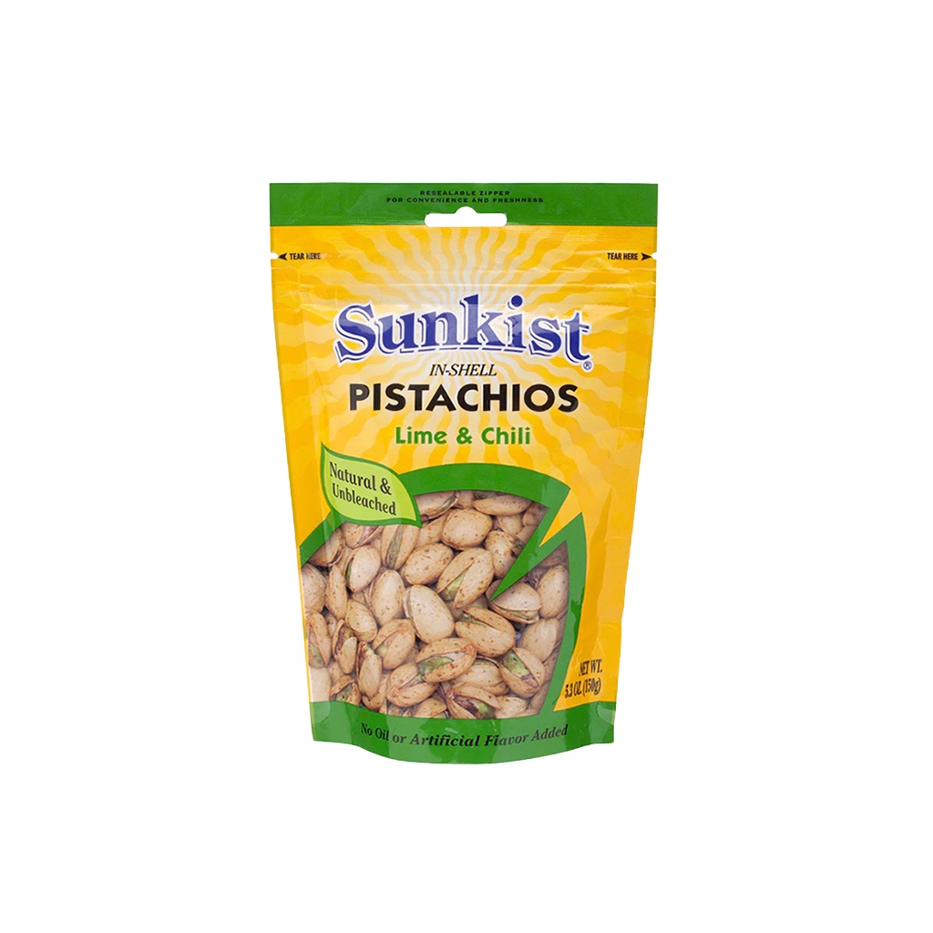 Lime&Chili Pistachios In-Shell Sunkist 150 g