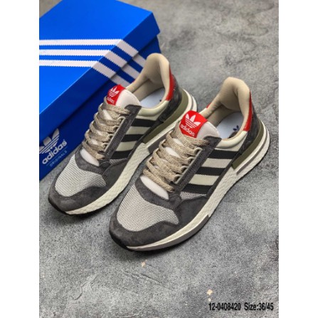 Adidas Zx 500v2 Rm Men Running Shoes Lightweight Athletic Shoes Elegant Real Jogging Shoes Quality Guarantee Autumn