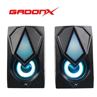 GADONX SG-119 ลำโพงมีไฟ Speaker Power RGB LED Speaker USB ของแท้