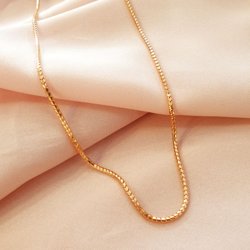 สร้อยคอทองคําแท้ milano ice รุ่น 420