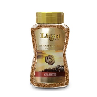 พร้อมส่ง 🍯 LIGO ESPRESSO GOLD COFFEE Rich &amp; Aromatic กาแฟฟรีซดราย 200 G กาแฟลิโก้