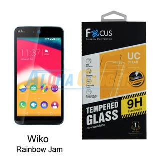 FOCUS ฟิล์มกระจกนิรภัยโฟกัส Wiko Rainbow Jam (TEMPERED GLASS)