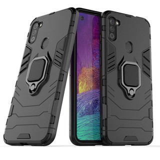 เคส Samsung Galaxy M11 พลาสติกแบบแข็ง Shockproof Phone Case Back Cover Samsung Galaxy M11 GalaxyM11 กรณี ฝาครอบ