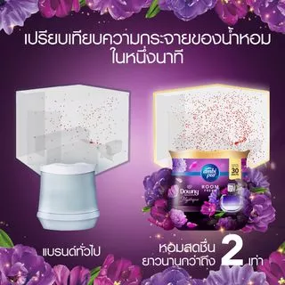 Ambi Pur แอมบิเพอร์ เจล เฟรช เจลหอมปรับอากาศ กลิ่น มิสทีค 180 กรัม x3 ขวด ดับกลิ่นห้อง Fresh