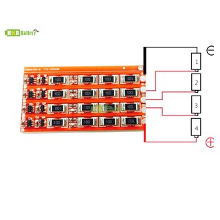 [พร้อมส่ง] (3.2v)1.5A balance board for lithium phosphate lifepo4 battery equalization board บอร์ดบาลานซ์ชาร์จ