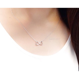 Infinity heart necklace