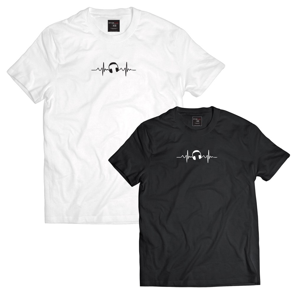 200GSM - HEARTBEAT DJ MUSIC UNISEX COTTON