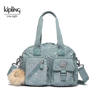 19 สี【PROMO 2022 สไตล์ใหม่】KIPLING-K13636 กระเป๋าถือ กระเป๋าสะพายไหล่ ทรงเมสเซนเจอร์