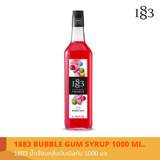 1883 น้ำเชื่อมกลิ่นบับเบิลกัม 1000 มล.(1883 BUBBLE GUM SYRUP 1000 ml.)