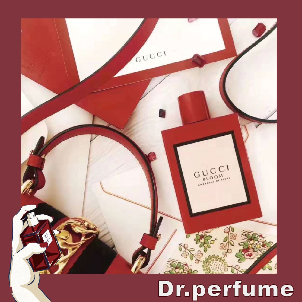 🎀 Dr.perfume ⚜️ แท้100% GUCCI BLOOM AMBROSIA DI FIORI EDP Intense น้ำหอมผู้หญิง 100ml