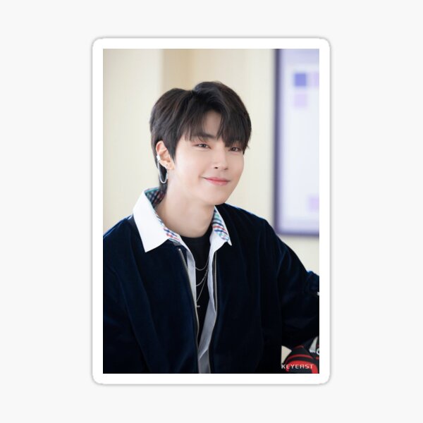 สติ๊กเกอร์ สติ๊กเกอร์กันน้ำ สติ๊กเกอร์ติดรถ แม๊กเนท แม่เหล็กติดตู้เย็น ตัวติดตู้เย็น Hwang In Yeop ฮ