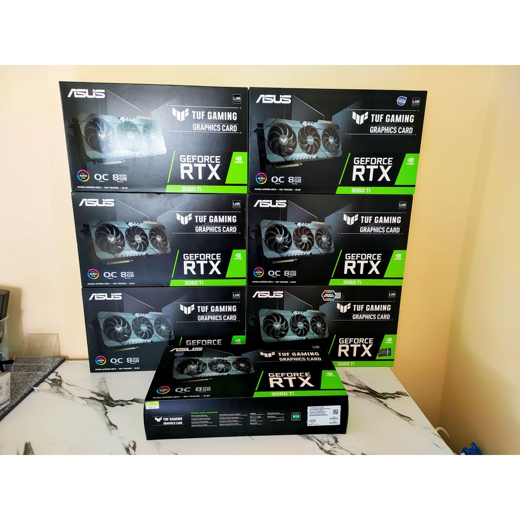 การ์ดจอ RTX 3060 - 4090 มือสองสภาพดีหลายหลายรุ่น