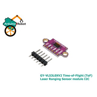 GY-VL53L0XV2 Time-of-Flight (ToF) Laser Ranging Sensor module Breakout 940nm VL53L0XV2 Laser Distance Module I2C 3.3V/5V