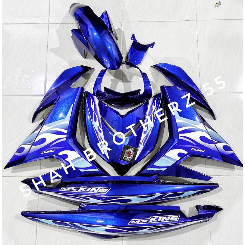 ฝาครอบ Y15 V1/V2 CUSTOM FIRE BLUE