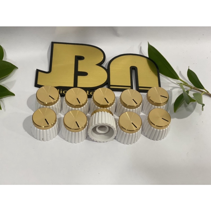 วอลลุ่มขาวทอง 19 มิล สำหรับงานลำโพงDiy