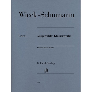 WIECK-SCHUMANN Selected Piano Works (HN393)