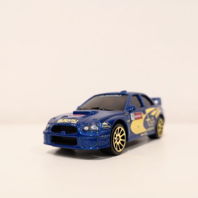 MODEL DIECAST CAR SUBARU IMPREZA WRC - Majorette 1/57