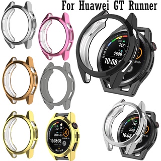 เคสป้องกัน สําหรับ Huawei Watch GT Runner SmartWatch เคสป้องกัน เคสนิ่ม TPU กันชน กรอบเปลี่ยน