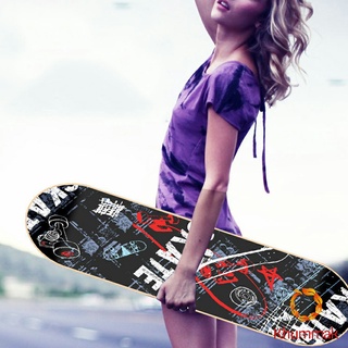 Khummak สเก็ตบอร์ด ทนทาน สไตล์สปอร์ตสวยงาม สกู๊ตเตอร์ สี่ล้อ Skate board