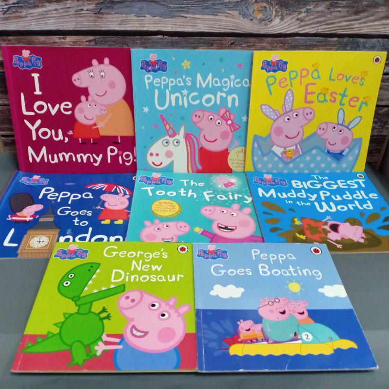 หนังสือนิทาน Peppa Pig ปกอ่อน มือสอง