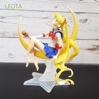 Leota โมเดลฟิกเกอร์ Pvc รูปการ์ตูนอะนิเมะ Tsukino Usagi Sailor Moon ของเล่นสําหรับเด็ก