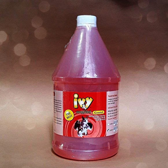 ไอวี่ Ivy แชมพูอาบน้ำสุนัข Dog's Shampoo ขนาด 4,000 ซีซี.CC. คุ้มค่าสุดสุด