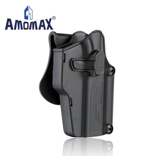 ซองปืuพกนอก ปลดนิ้วชี้ Universal ยี่ห้อ Amomax รุ่น Per-Fit Holster สามารถใส่ปืนได้มากกว่า 80 รุ่น (ตามตารางแนบ)