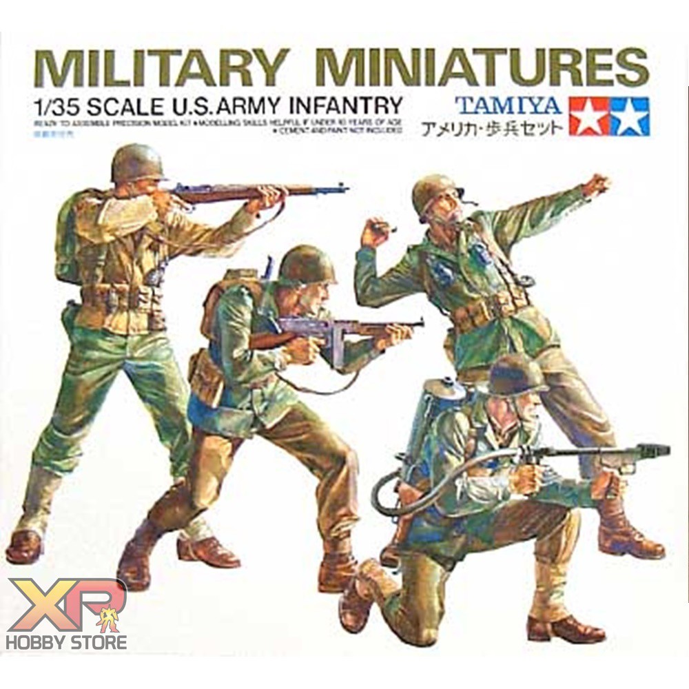 [Tamiya] 1/35 : U.S. Army Infantry Set (TA 35013)