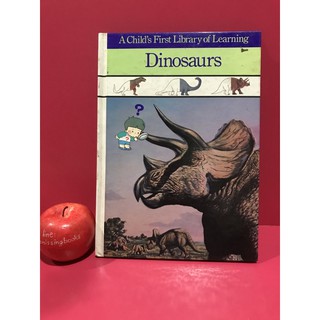 Dinosaurs : A Childs First Library of Learning ไดโนเสาร์ หนังสือความรู้สำหรับเด็กภาษาอังกฤษ หนังสือสะสม