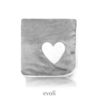 EVOLI BABY HUGGABLE BLANKET 120x120CM (ASH GRAY)