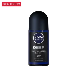 NIVEA Men Deep Black Roll-On ผลิตภัณฑ์ระงับกลิ่นกาย 50ml