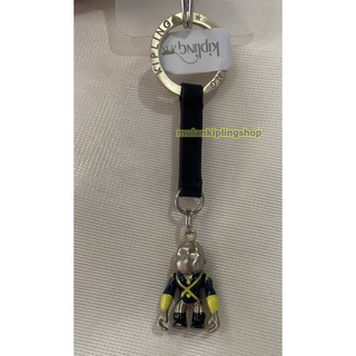 ส่งฟรี EMS Kipling ลิงโรบอท ลิงเหล็กสีทอง Keyring - สีดำ