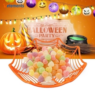 [ Halloween ] ตะกร้าใส่ขนม ผลไม้ แมงมุม 3 สี สําหรับตกแต่งบ้าน ปาร์ตี้ฮาโลวีน