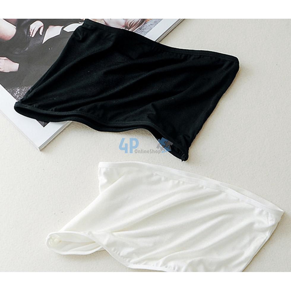 เสื้อเกาะอก งานฝ้าย ผ้านิ่มใส่สบาย ไม่มีฟองน้ำ ราคาถูก 4p99