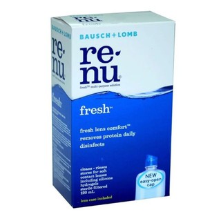 re-nu fresh 120ml น้ำยาล้างคอนเทคเลนส์