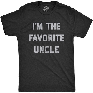 เสื้อยืด พิมพ์ลาย Im The Favorite Uncle แฟชั่นฤดูร้อน สําหรับผู้ชาย