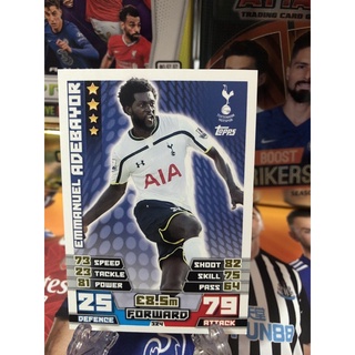 2014-2015 Topps Match Attax Tottenham Hotspur