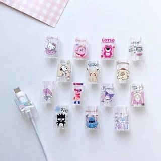 พร้อมส่งจากไทย ตัวล็อค กันสายหัก สามารถใช้ได้กับสายชาร์จทุกรุ่น 36ลาย