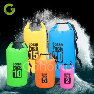 กระเป๋ากันน้ำ ถุงกันน้ำ Waterproof Bag Ocean pack 5ลิตร 5L 10ลิตร 10L