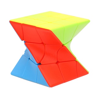 ลูกบาศก์ปริศนา 3x3x3 3x3 สีสันสดใส ของเล่นเสริมการเรียนรู้เด็ก