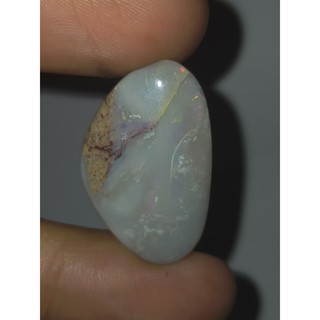 พลอย โอปอล ออสเตรเลีย ธรรมชาติ แท้ ( Natural Solid  Opal Australia ) หนัก 13.01 กะรัต